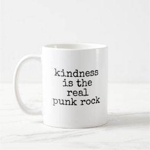 Caneca De Café A Bondade É O Verdadeiro Punk Rock