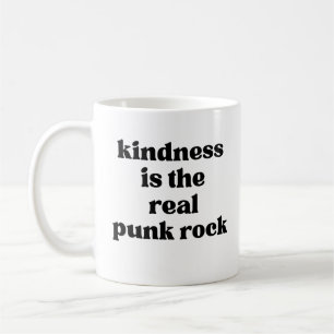 Caneca De Café A Bondade É O Verdadeiro Punk Rock