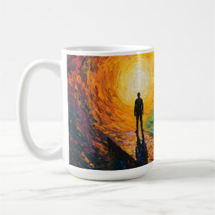 Caneca De Café A Borda da Dimensão