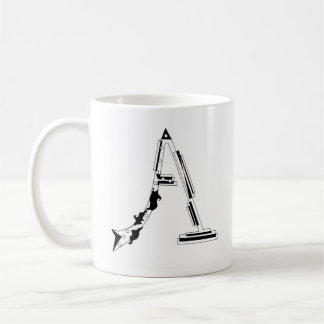 Caneca De Café "A" Café Mug