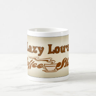 Caneca De Café a cafetaria de lou preguiçoso