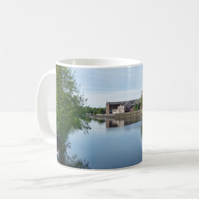 Caneca De Café A Calder & Hebble Navigation, Wakefield (Frente Esquerda)