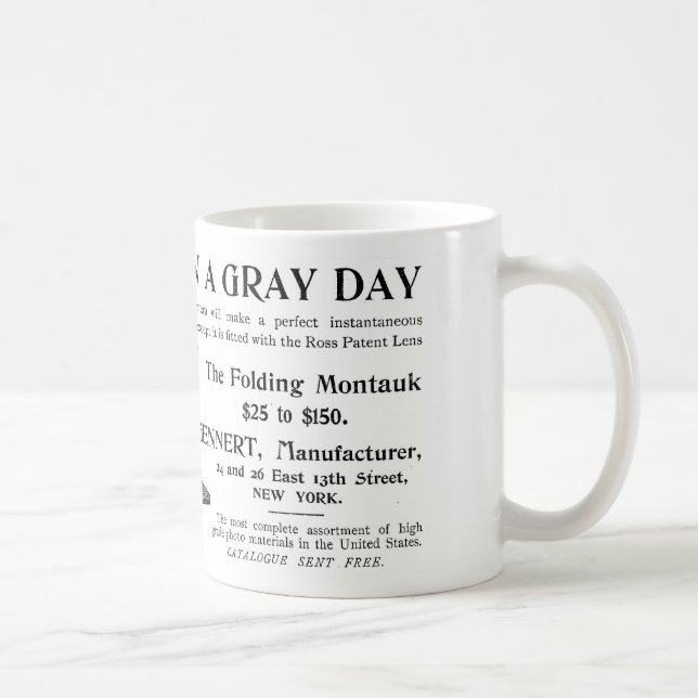 Caneca De Café A câmera de Montauk dobrável (Direita)