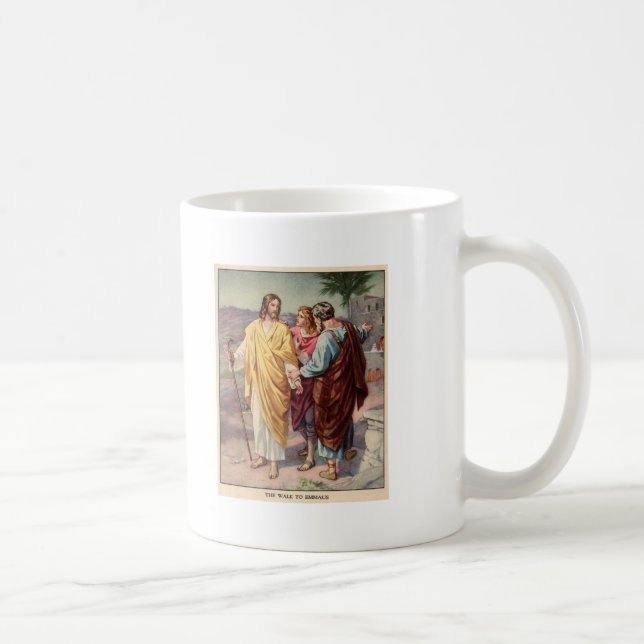 Caneca De Café A caminhada ao emmaus (Direita)