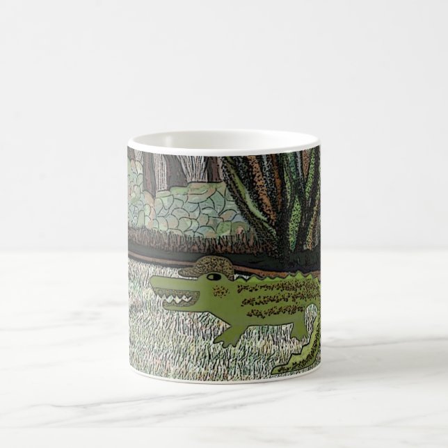 Caneca De Café A caminhada do crocodilo (Centro)