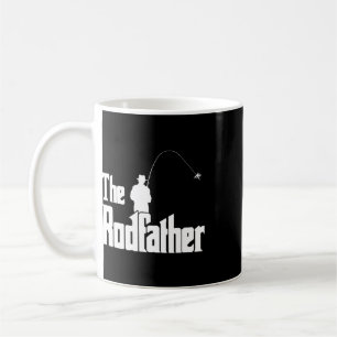 Caneca De Café A Camisa do Rodfather Fun Pescador Mar