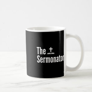 Caneca De Café A Camisa do Sermonador Pastor Engraçado