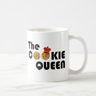 Caneca De Café A caneca/vidro da rainha do biscoito