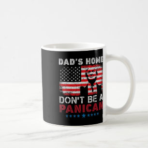 Caneca De Café A casa do Pai Trump não é uma casa de Pai pânico D