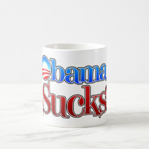 Caneca De Café A caserna Obama suga