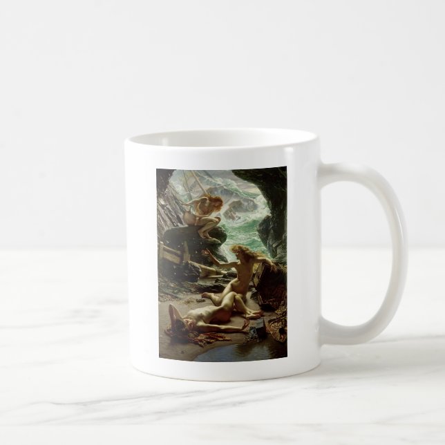 Caneca De Café A caverna da tempestade Ninfa, 1903 (óleo em (Direita)