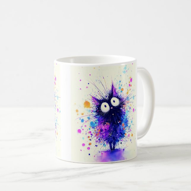 Caneca De Café A Centelha Curiosa (Frente Esquerda)