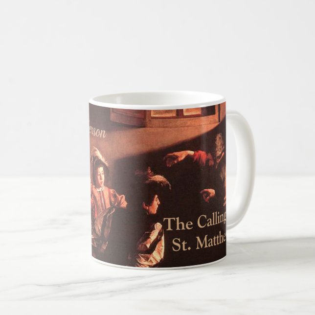 Caneca De Café A chamada de Ruas. Matthew Coffee Mug (Frente Esquerda)