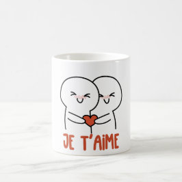 Caneca De Café A charming series of romantic illustrations featur
