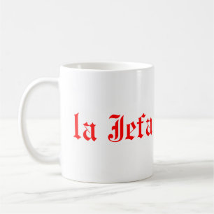 Caneca De Café A chefe