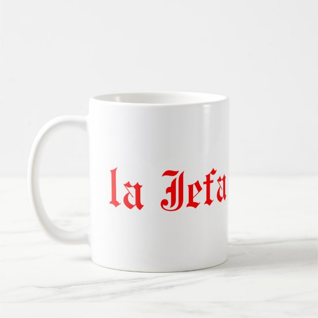 Caneca De Café A chefe (Esquerda)