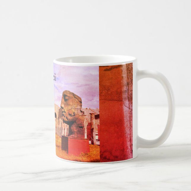 Caneca De Café A cidade antiga de Pompeii (Direita)