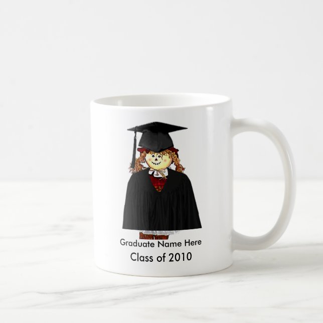Caneca De Café A classe de 2010 adiciona a imagem graduada (Direita)