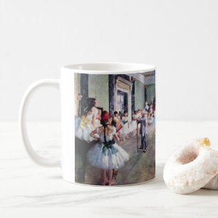 Caneca De Café A classe de dança de Edgar Degas, Arte Balé de Vin