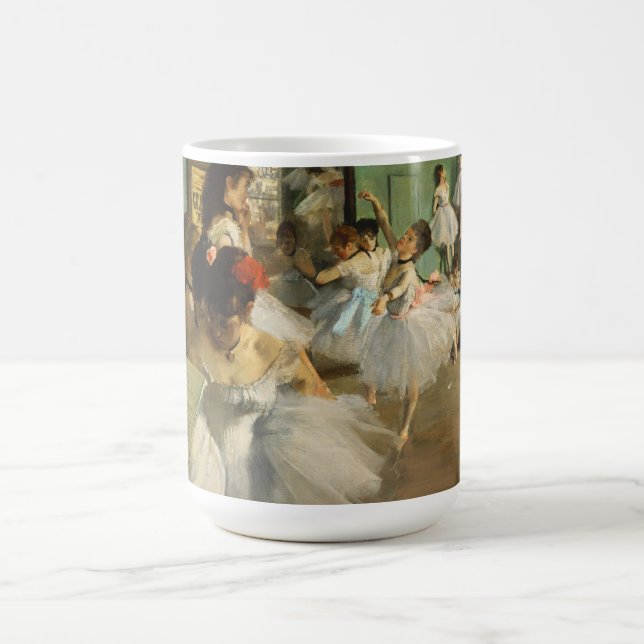 Caneca De Café A classe de dança | Edgar Degas (Centro)