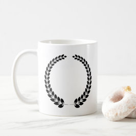 Caneca De Café A Clássica Vitória De Laurel Wreath E A Conquista.