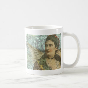 Caneca De Café A Colagem Digital da Senhora Asa