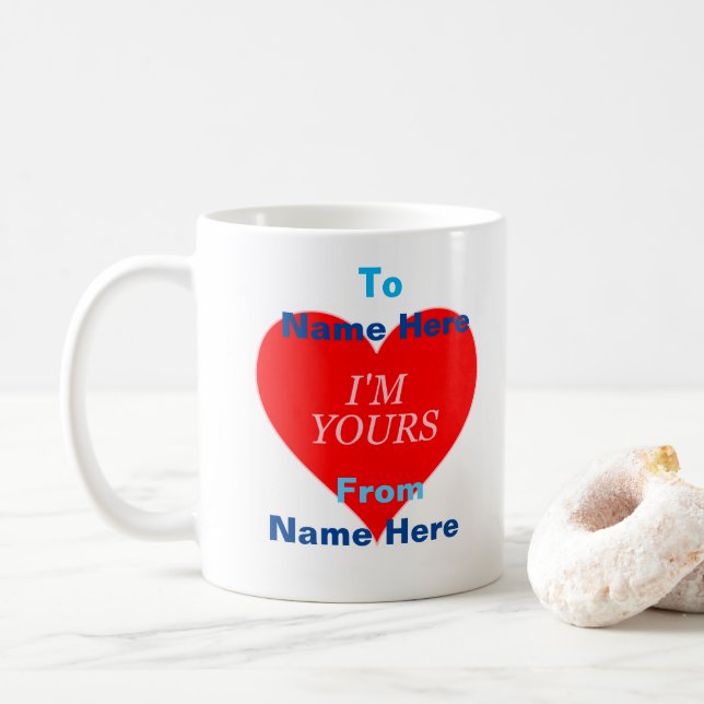 Caneca De Café A coleção I'm Yours (Com Donut)