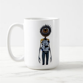 Caneca De Café A Coleção Olho e Palavra