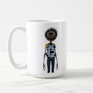 Caneca De Café A Coleção Olho e Palavra