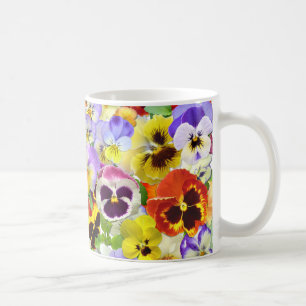 Caneca De Café A coleção Pansy