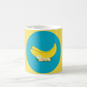 CANECA DE CAFÉ A COMIDA - BANANA