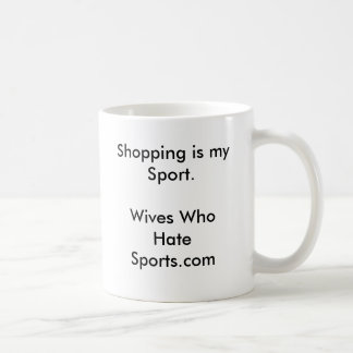 Caneca De Café A compra é meu Sport.Wives que deia Sports.com
