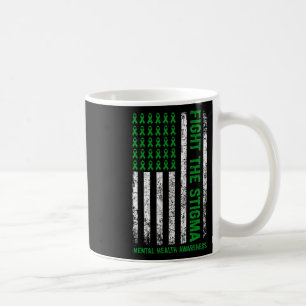 Caneca De Café A Consciência Da Saúde Mental Combater O Stigma Me