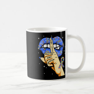 Caneca De Café A Consciência do Autismo Groovy não julga o que vo