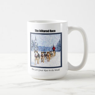 Caneca De Café A corrida Iditarod no Alasca