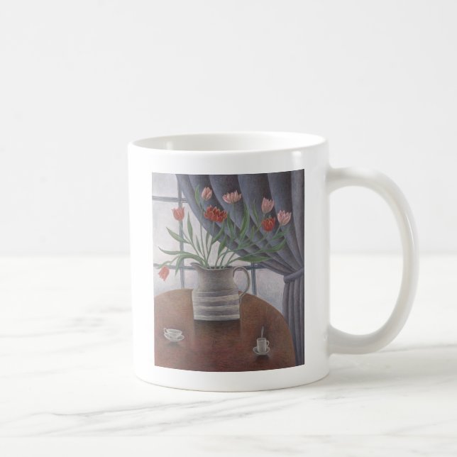 Caneca De Café A cortina das tulipas coloca 2002 (Direita)