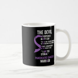 Caneca De Café A costela de apoio à sensibilização do diabo-Cânce