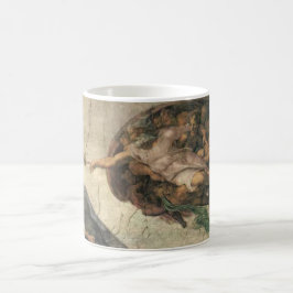 Caneca De Café "A criação do homem "