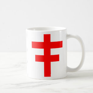 Caneca De Café A cruz dos Cavaleiros Escoceses Templários