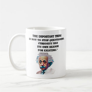 Caneca De Café A Curiosa Mata EinsteinCitaMug