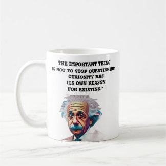 Caneca De Café A Curiosa Mata EinsteinCitaMug