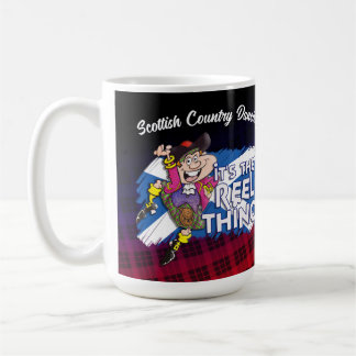 Caneca De Café A dança escocesa do país - É a coisa do rolo!