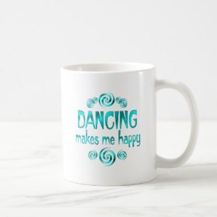Caneca De Café A dança faz-me feliz