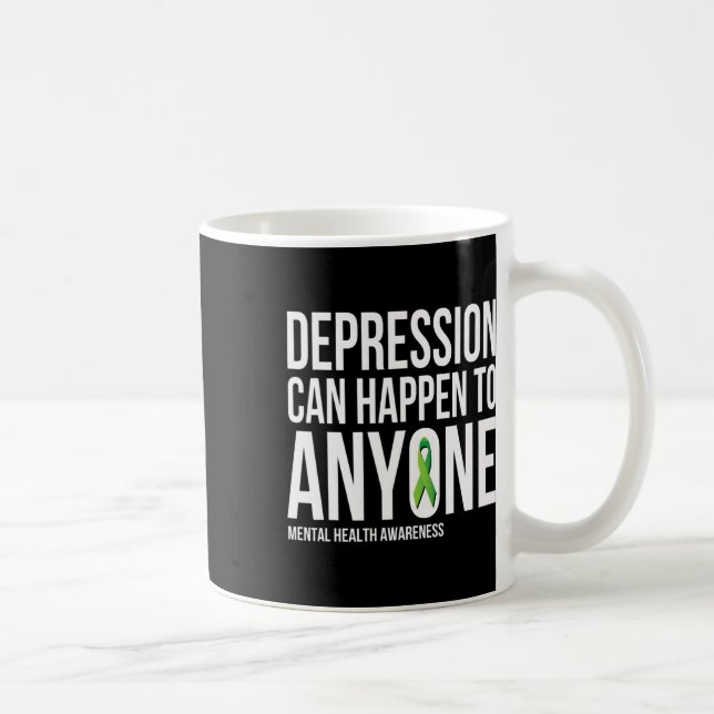 Caneca De Café A Depressão Pode Acontecer A Qualquer Pessoa Que S (Direita)