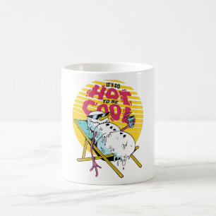 Caneca De Café A derreter Snowman Tão quente a ser legal