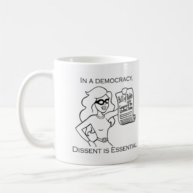 Caneca De Café A dissidência é essencial (Esquerda)