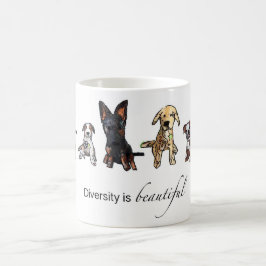 Caneca De Café A diversidade é bonita