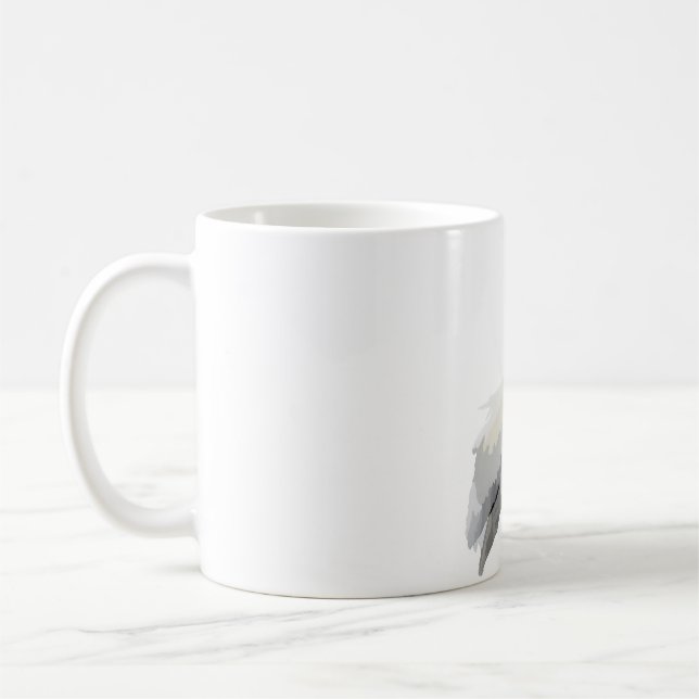 Caneca De Café A é para American White Pelican (Esquerda)