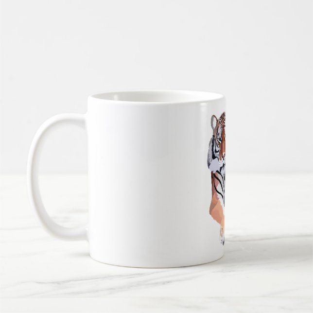 Caneca De Café A é para Amur Tiger (Esquerda)