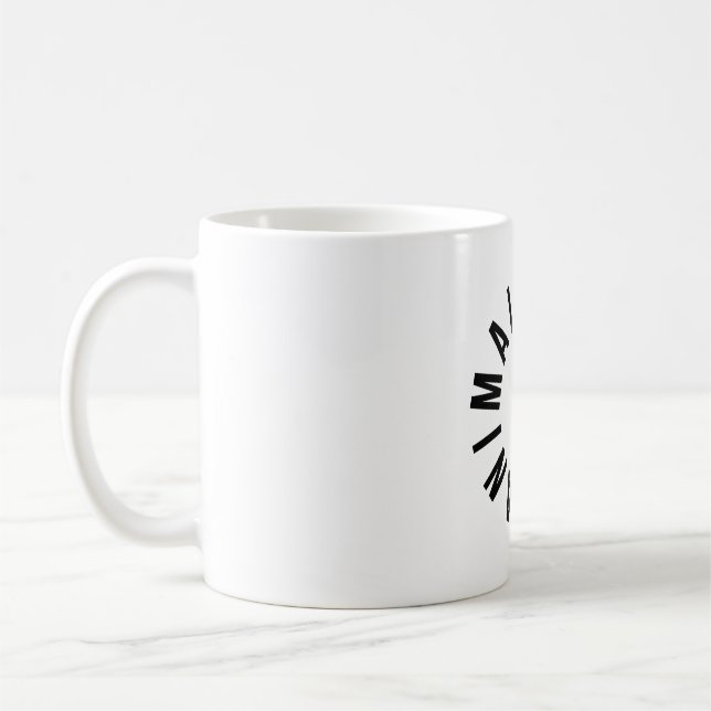 Caneca De Café A é para o Animal Keeper (Esquerda)